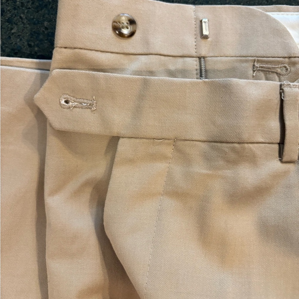 Jos. A. Bank Tan and Cream Dress Pants